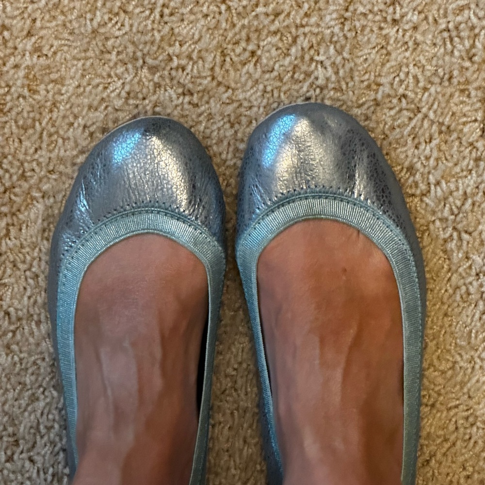 Yosi Samra Blue Women’s Shoe - Picture 2 of 7